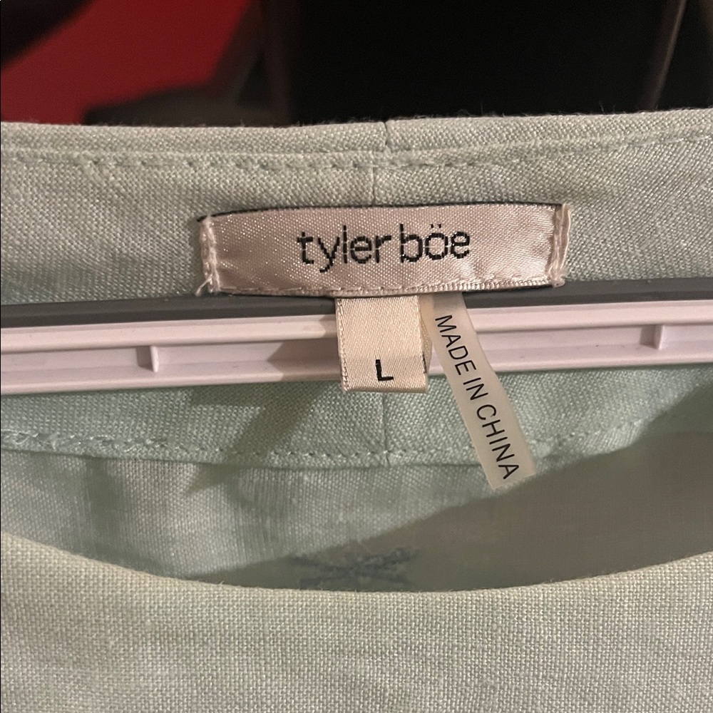 Tyler Boe Mint Green Women's Top